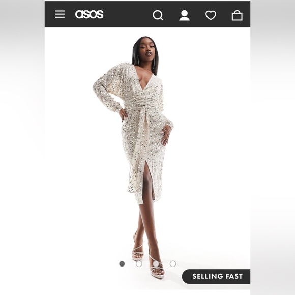 New with tags ASOS dress size 2 - Picture 1 of 2